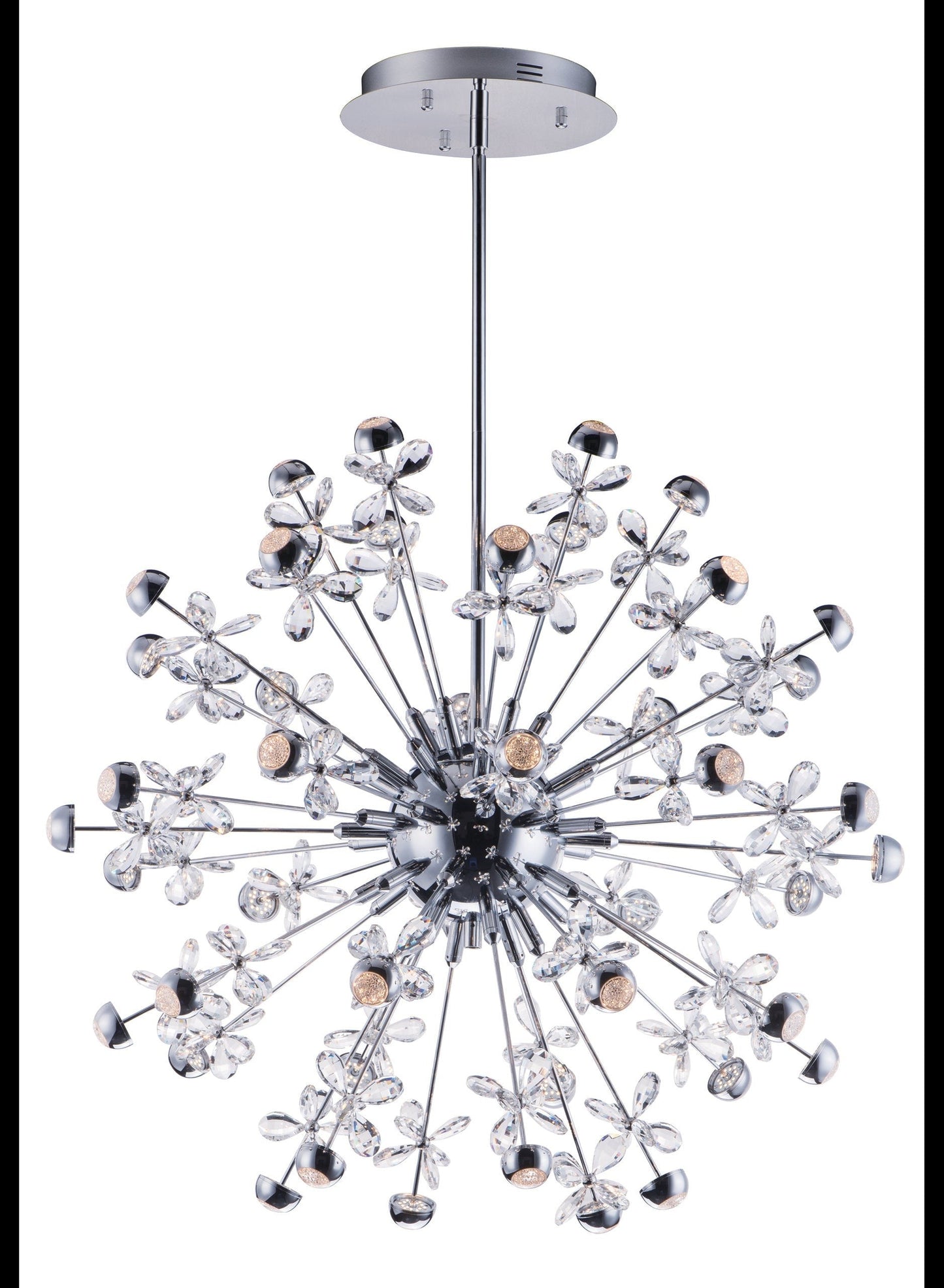 88-Light LED Crystal Sputnik Chandelier