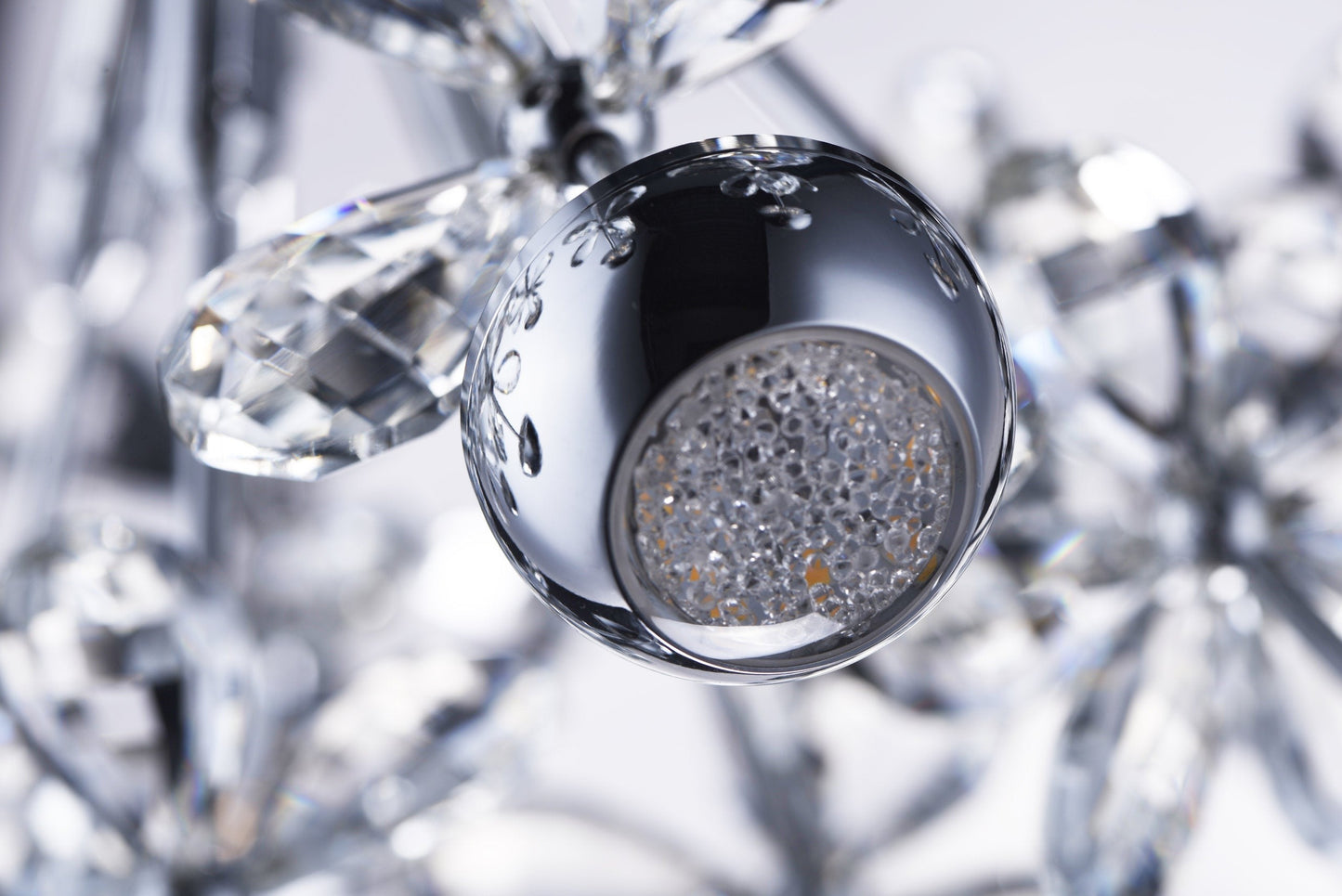 88-Light LED Crystal Sputnik Chandelier