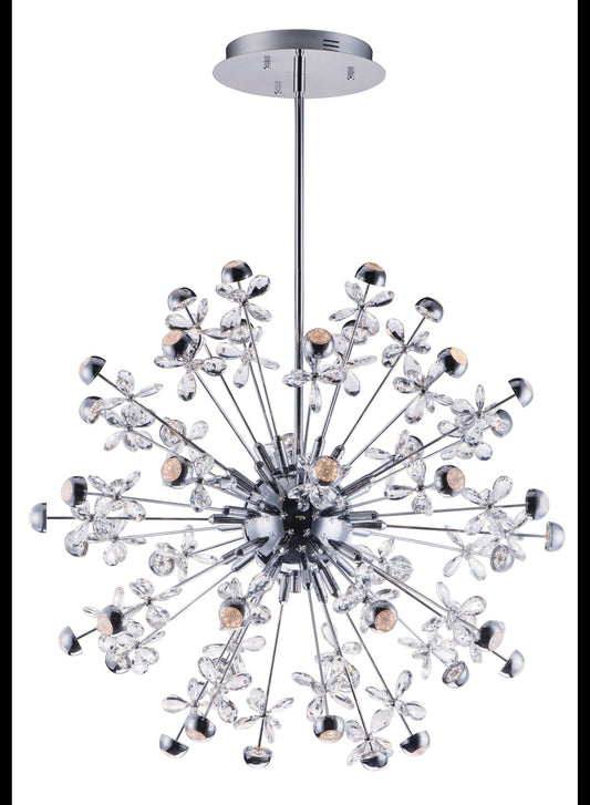 88-Light LED Crystal Sputnik Chandelier