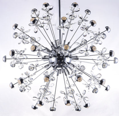88-Light LED Crystal Sputnik Chandelier