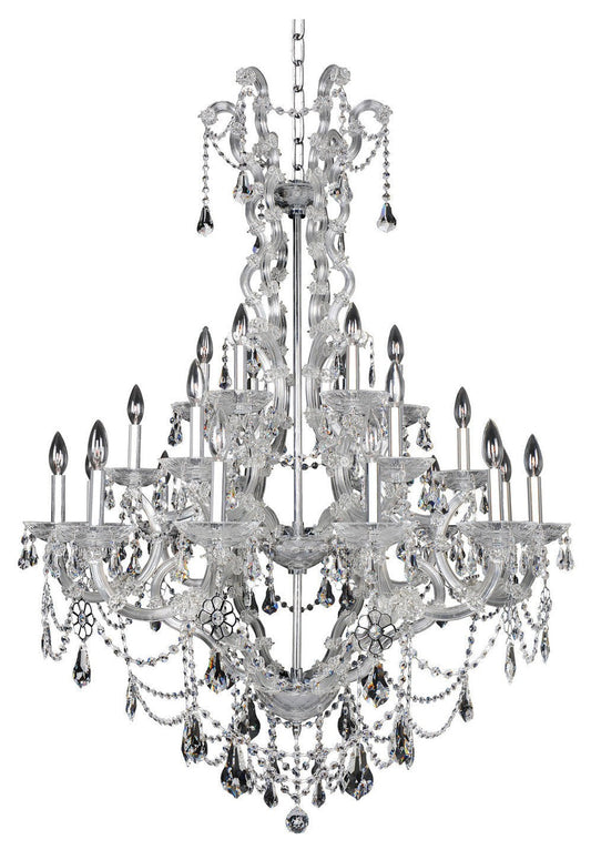Brahms 24-Light Grand Crystal Chandelier