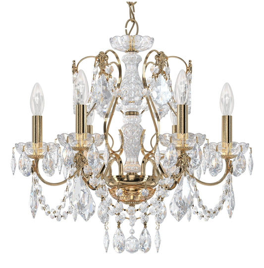 Heritage Crystal Six-Light Chandelier