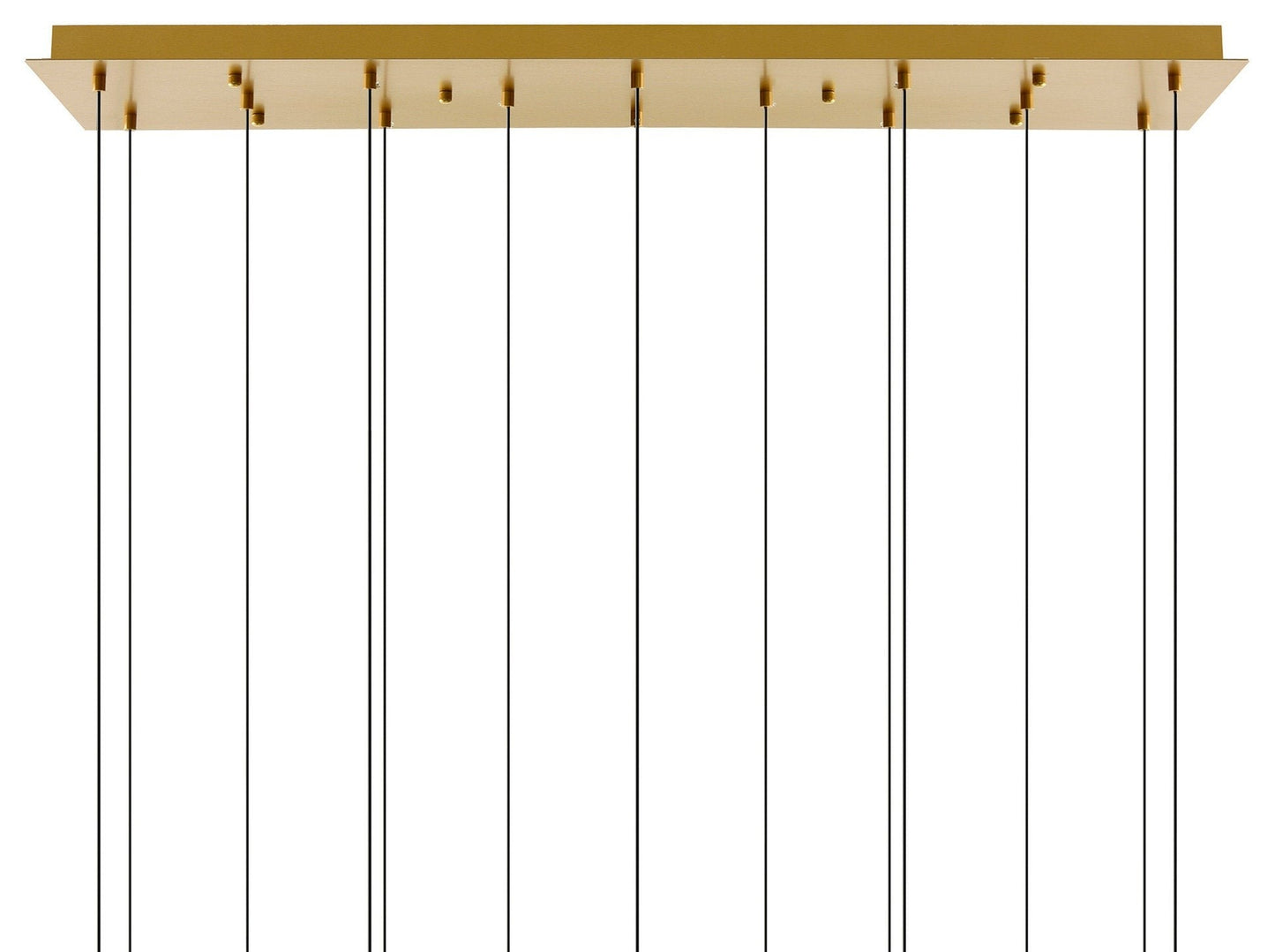 Linear LED Crystal Chandelier with Integrated Lighting